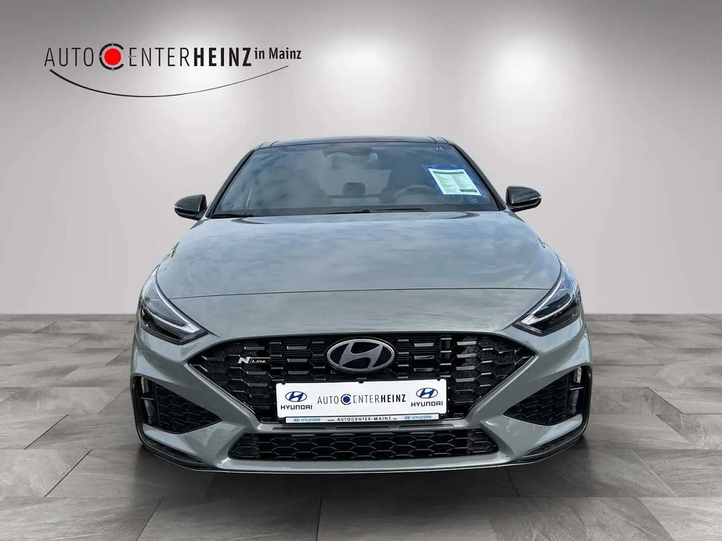Hyundai i30 1.5 T-GDI 48V-Hybrid DCT N Line*Panodach* Gris - 2