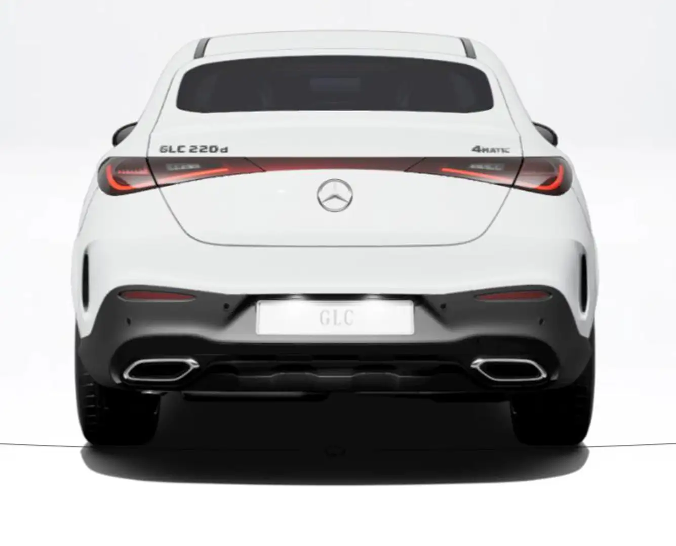 Mercedes-Benz GLC 220 d 4Matic Mild hybrid Coupé AMG Line Advanced Blanc - 2