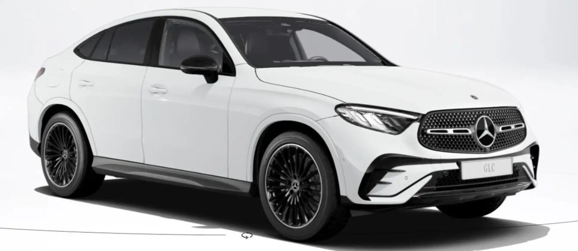 Mercedes-Benz GLC 220 d 4Matic Mild hybrid Coupé AMG Line Advanced Blanc - 1
