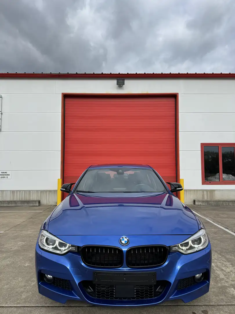 BMW 335 M Xdrive 175000km opendak/navi/headup/led/acc/pdc Blauw - 1