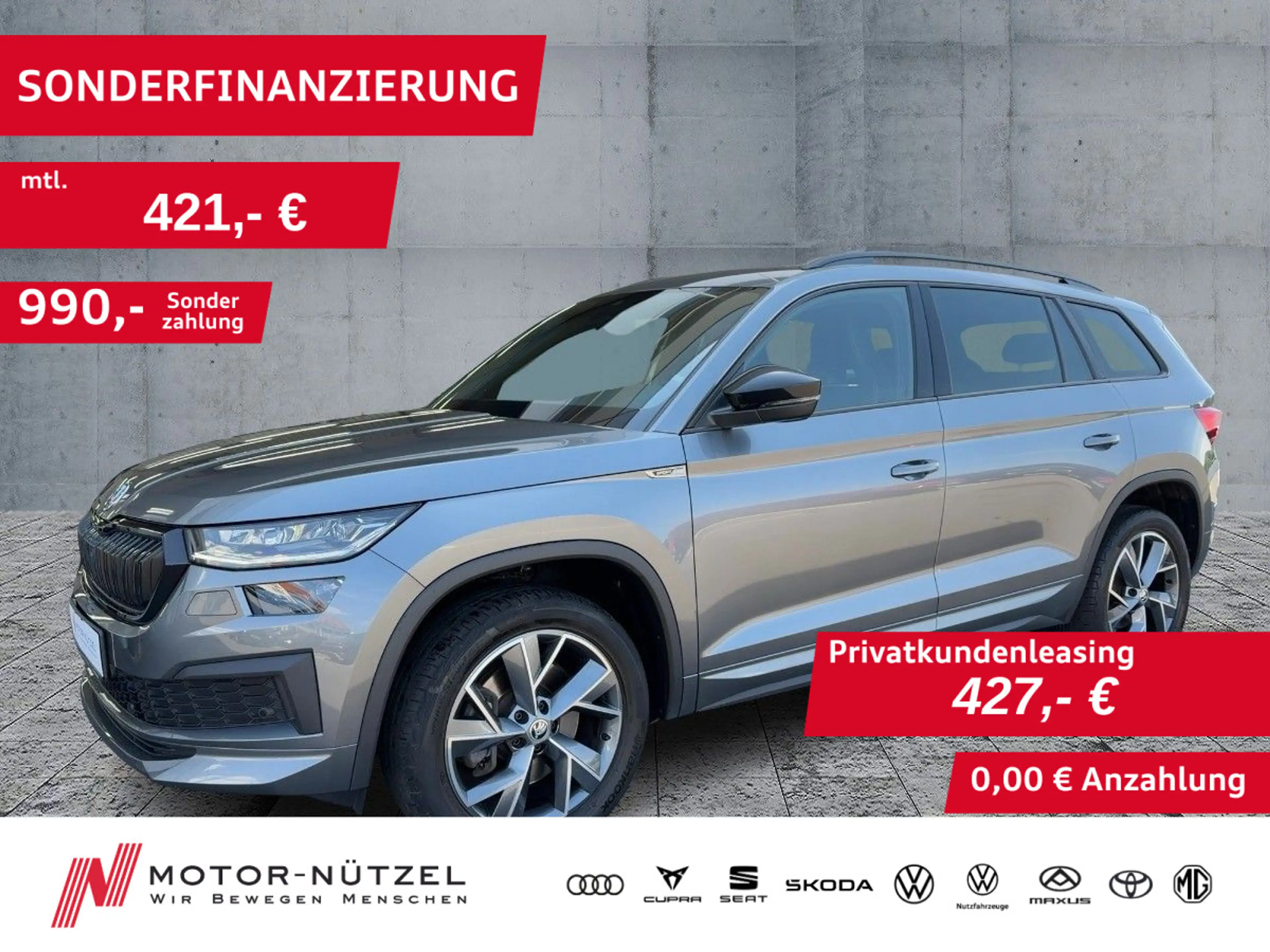 Skoda Kodiaq 2.0TSI DSG 4x4 SPORTLINE BEAM+STDHZG+AHK