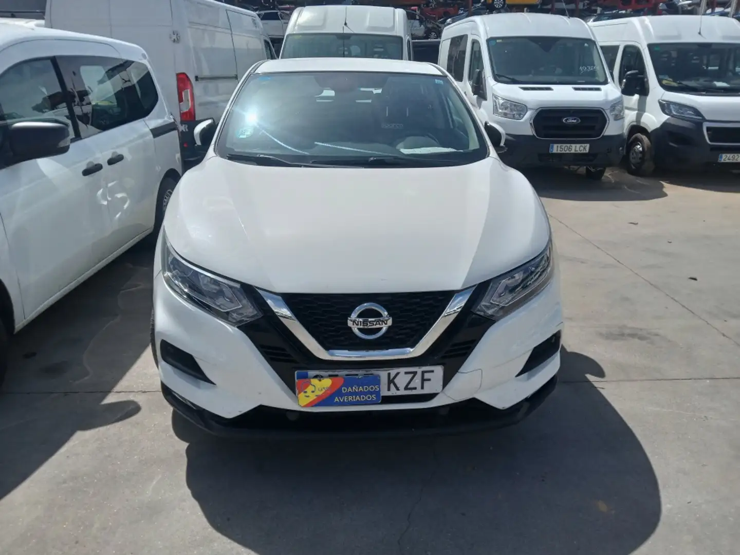 Nissan Qashqai 1.7dCI Acenta 4x4-I Blanc - 2