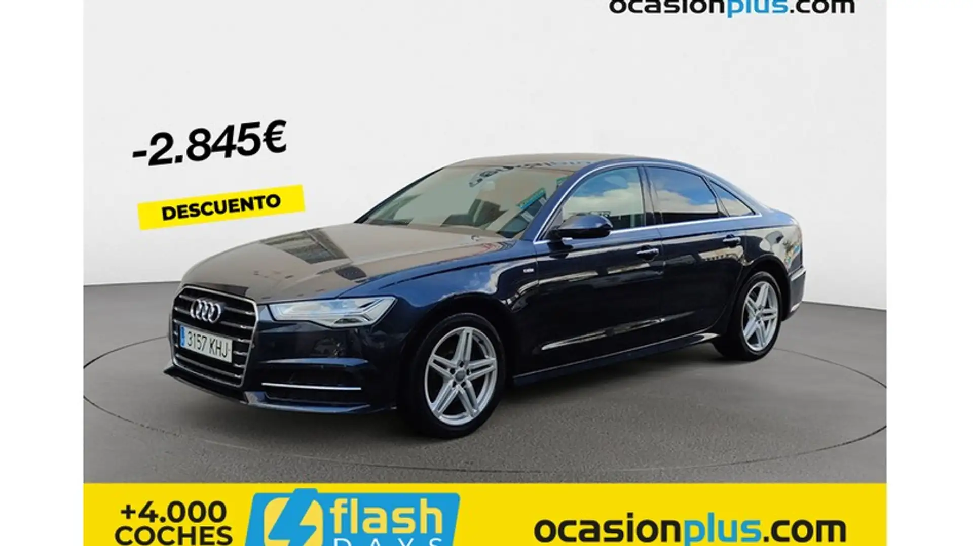 Audi A6 2.0TDI S line edition S-T 140kW Azul - 1