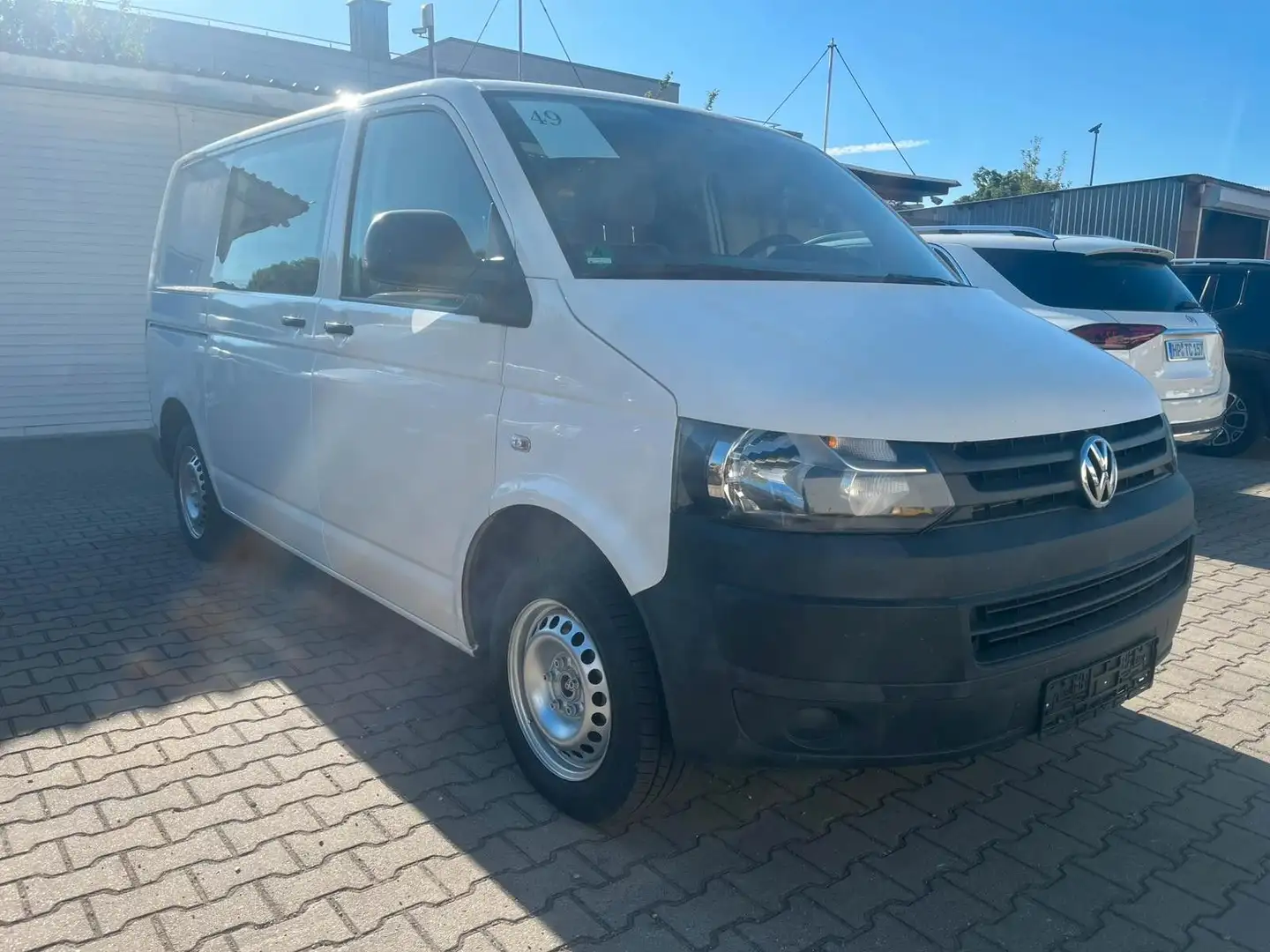 Volkswagen T5 Transporter Kasten-Kombi Kasten 4Motion Blanc - 1
