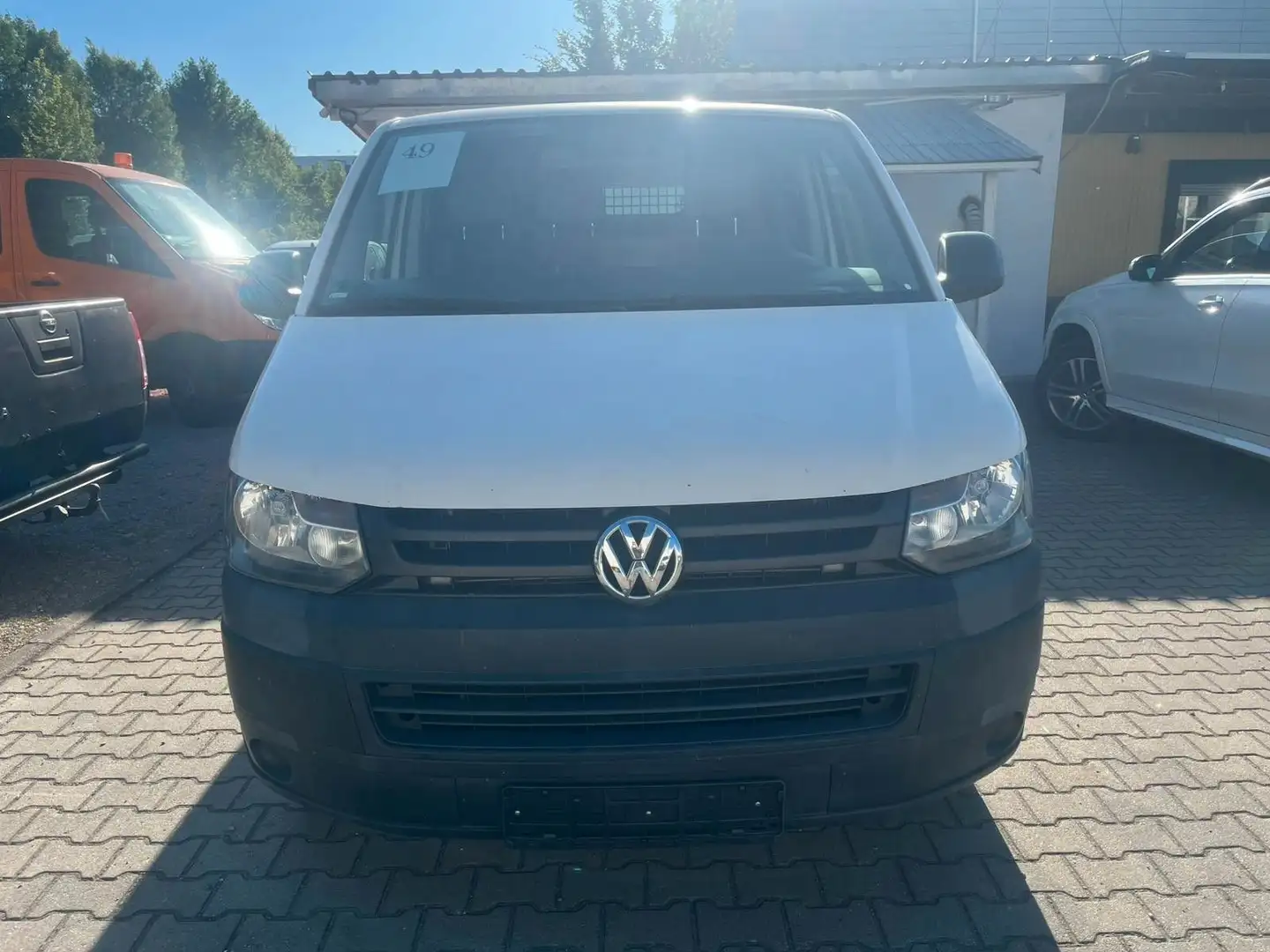 Volkswagen T5 Transporter Kasten-Kombi Kasten 4Motion Blanc - 2