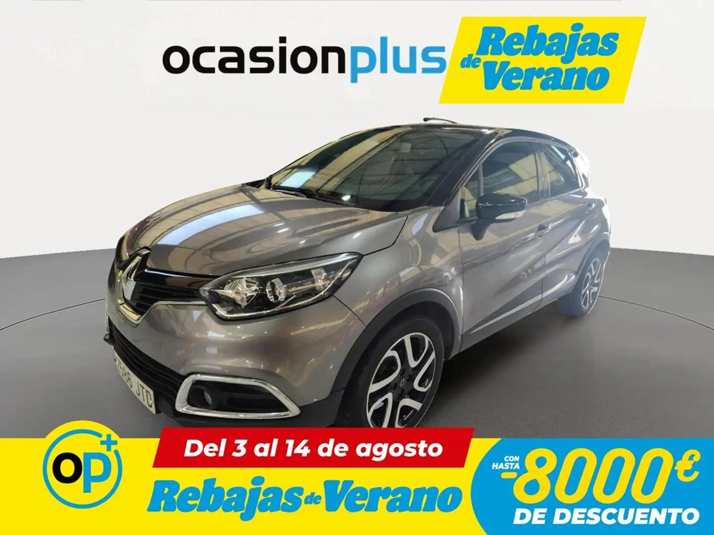 Renault Captur 1.5dCi Ecoleader Energy Zen 90 Gris - 1