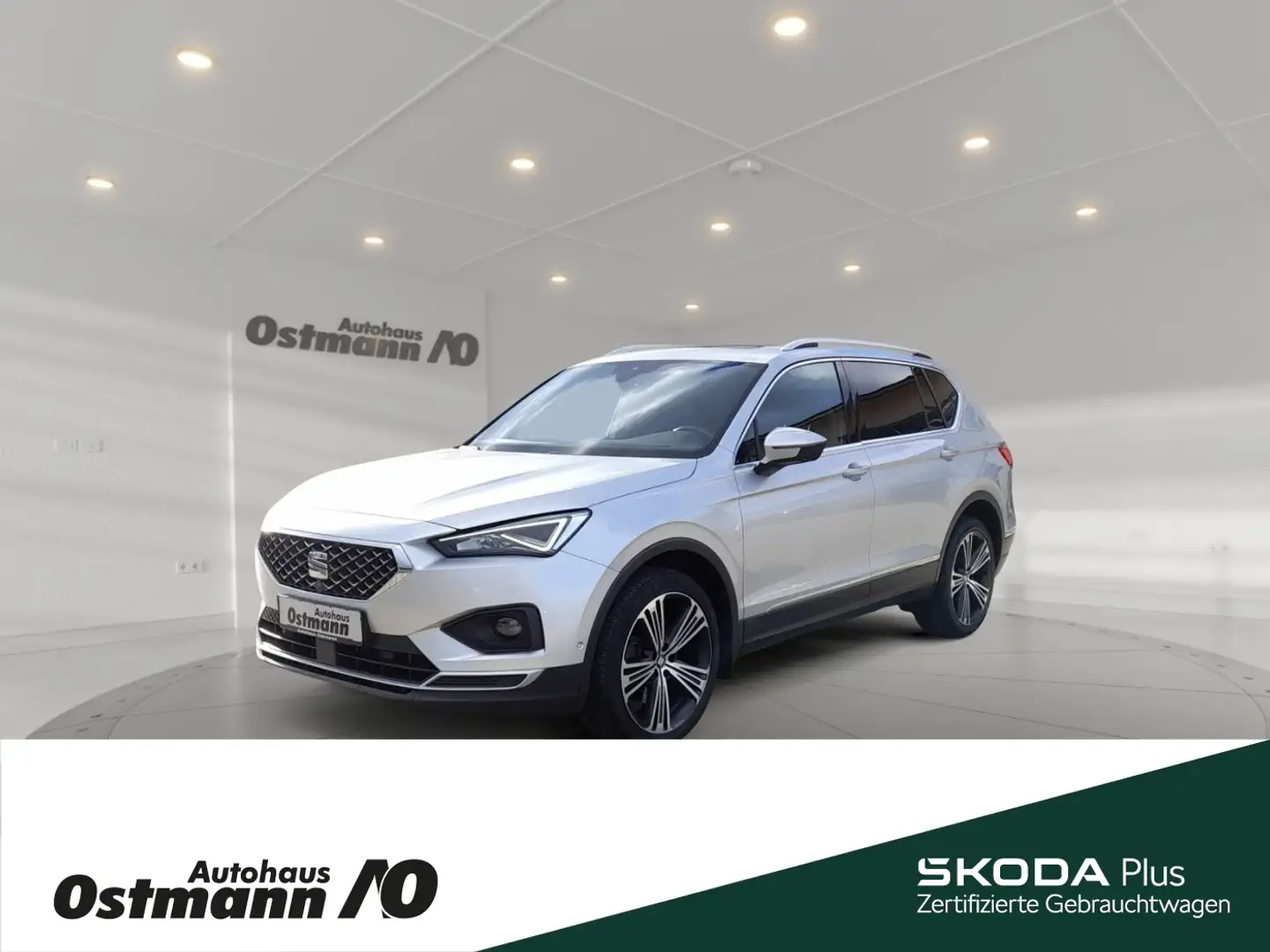 SEAT Tarraco 2.0TDI 4Drive Xcellence AHK STH 360 4xSHZ Argintiu - 1