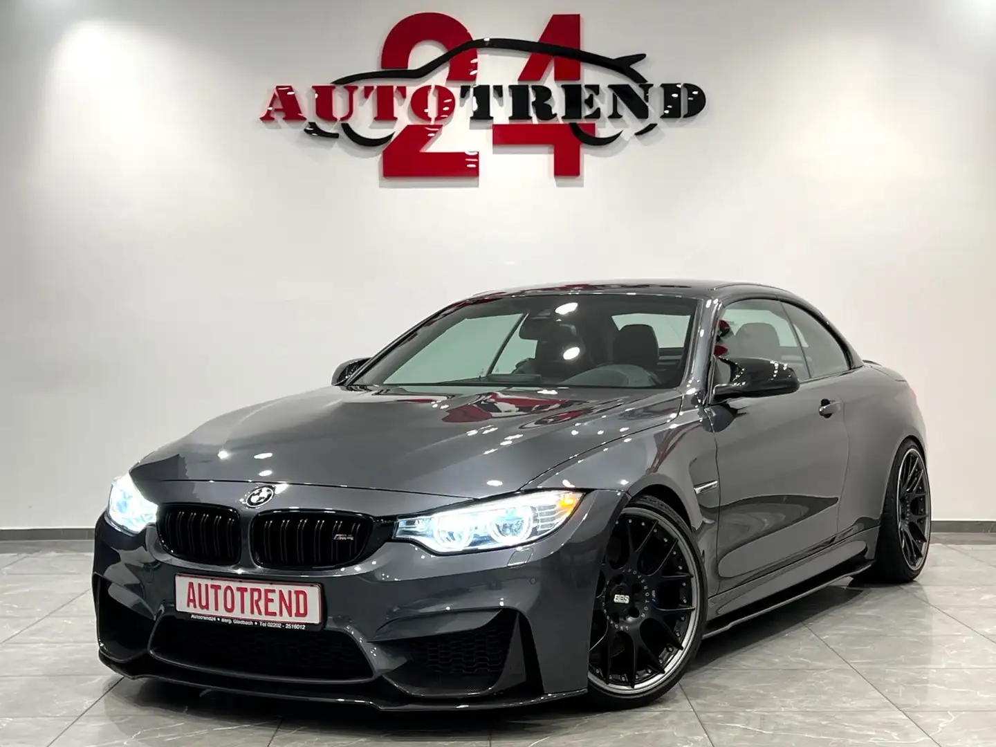 BMW M4 Cabriolet PERL-CARBON-BBS MOTORSPORT 20'ALU' Grau - 1