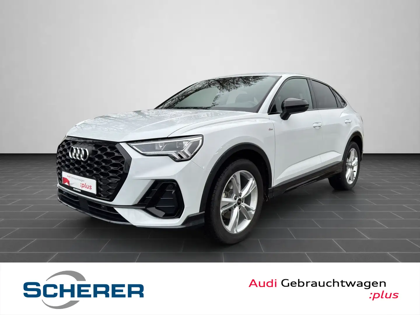 Audi Q3 S line 35 TFSI S tronic LED NAVI AH Weiß - 1