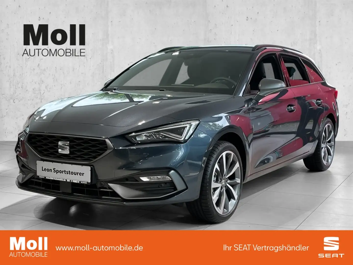 SEAT Leon Sportstourer FR 1.5 eTSI DSG Navi Kamera Connect Grey - 1