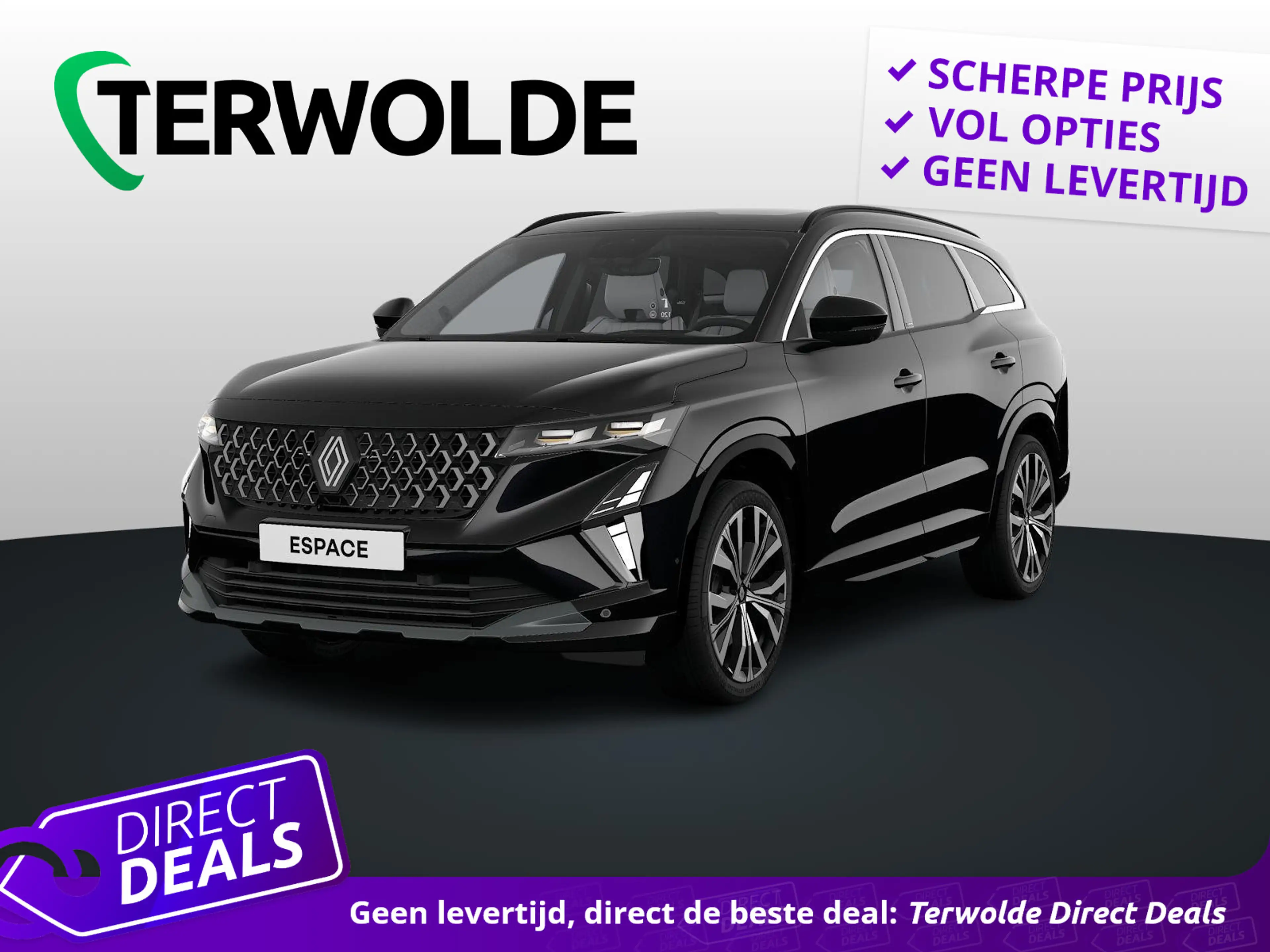 Renault Espace iconic full hybrid E-Tech 200 - 7 zitplaatsen | pa