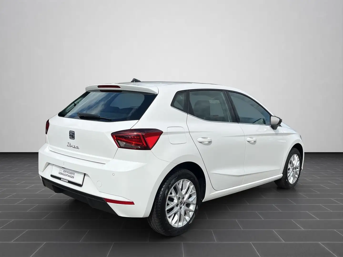 SEAT Ibiza 1.0 TSI Xcellence LED/Rückfahrkamera/Einpa Weiß - 2