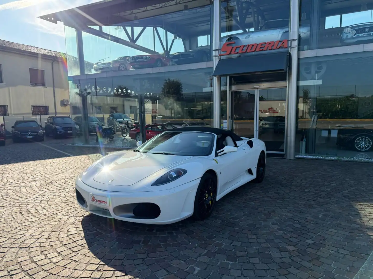 Ferrari F430 Spider F1 Bianco - 2