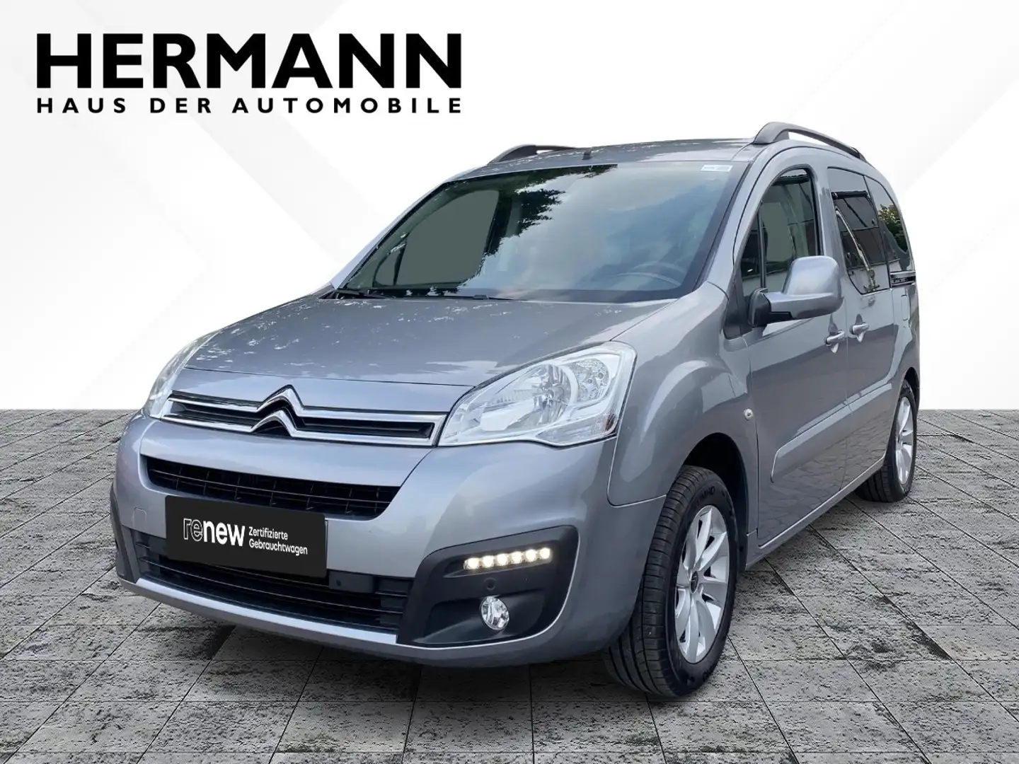 Citroen Berlingo Kombi 1.2 PureTech 110 Shine LED*PDC Grijs - 2