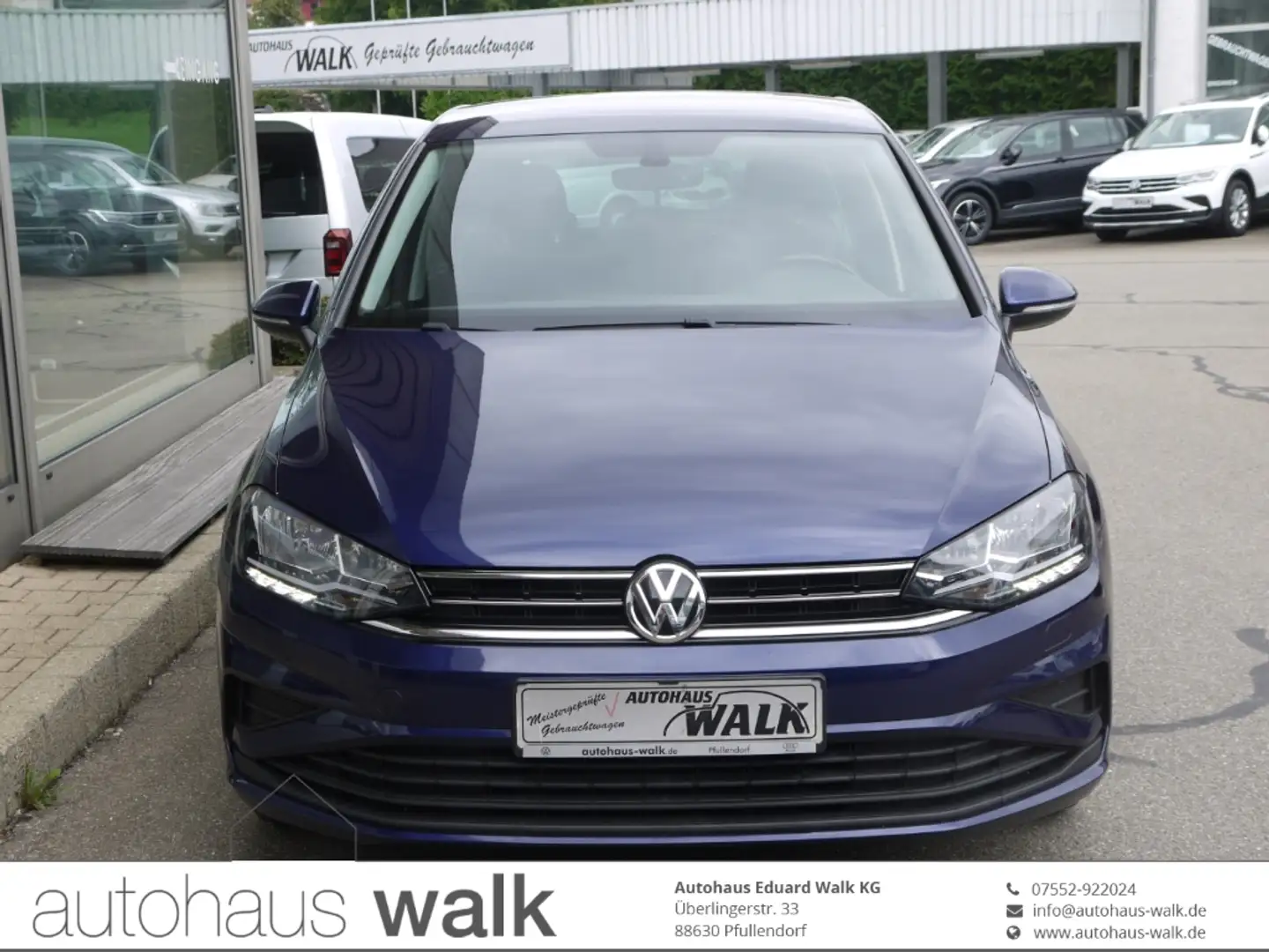 Volkswagen Golf Sportsvan 1.6 TDI Trendline NAVI Blau - 1