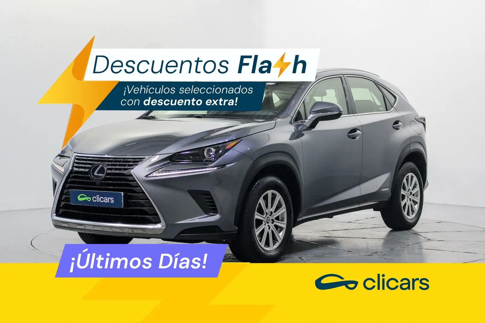 Lexus NX 300 300h Business Navigation 2WD Gris - 1