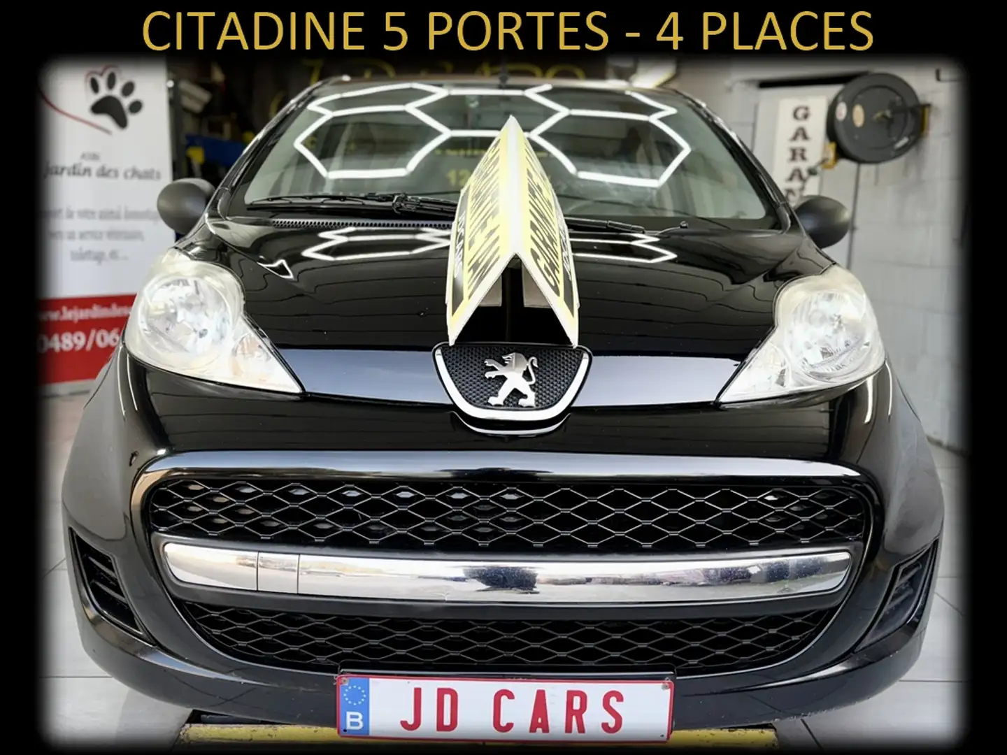 Peugeot 107 107 1.0 ESSENCE 5 PORTES ‼️GARANTIE 1 AN CTOK ‼️ Schwarz - 2