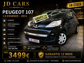 107 1.0 ESSENCE 5 PORTES ‼️GARANTIE 1 AN CTOK ‼️