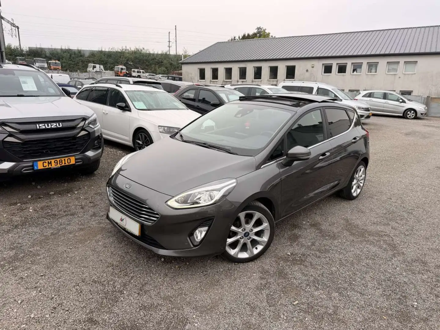 Ford Fiesta 1.0 Ecoboost 125 Vignale Gris - 1