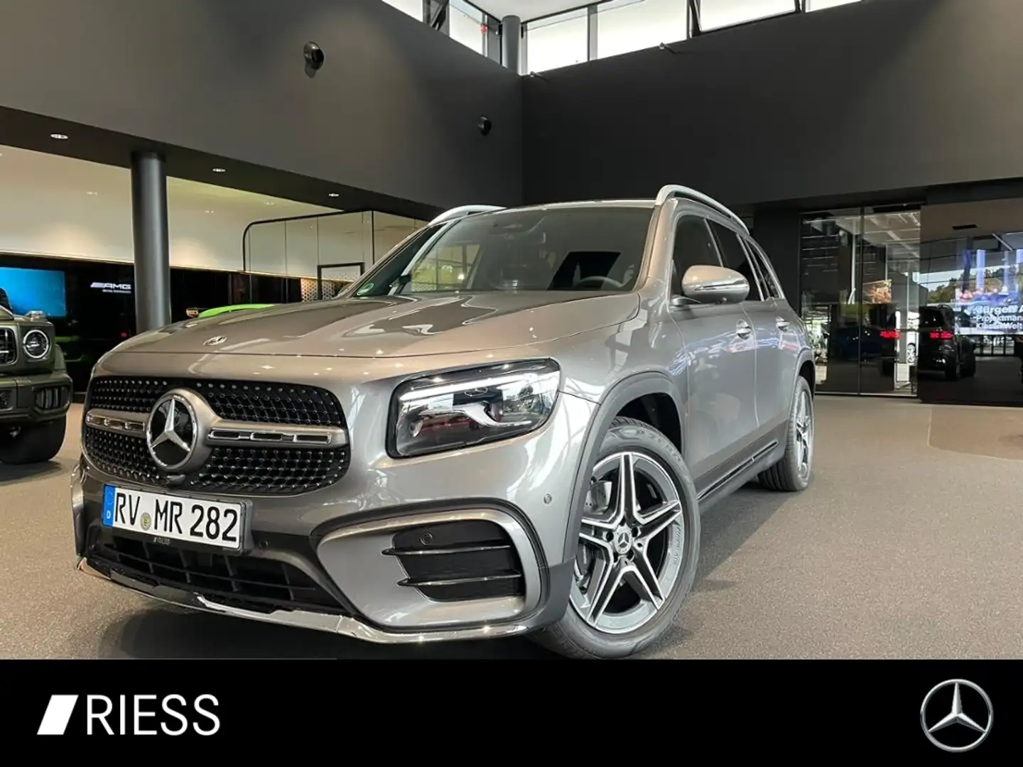 Mercedes-Benz GLB 200 d 4M AMG+AHK+DISTRONIC+KEYLESS+MULTIBEAM Grau - 1