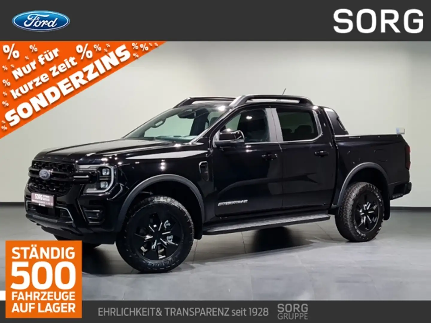 Ford Ranger Stormtrak Doppelkabine "PlugInHybrid" Schwarz - 1