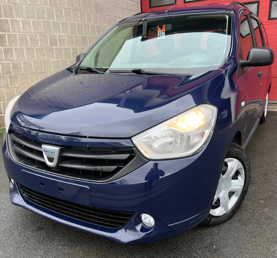 Dacia Lodgy 1.2 TCe Prestige 5pl + CLIM Bleu - 1