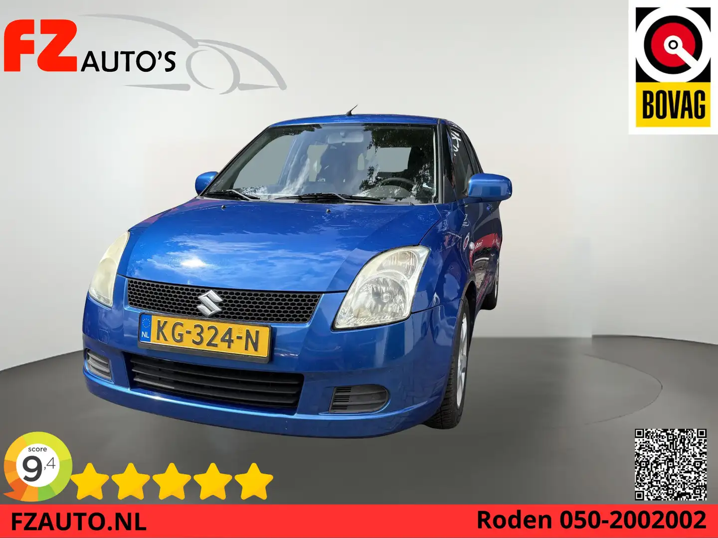 Suzuki Swift 1.3 GLS Automaat - Airconditioning - Elektrische r Blauw - 1