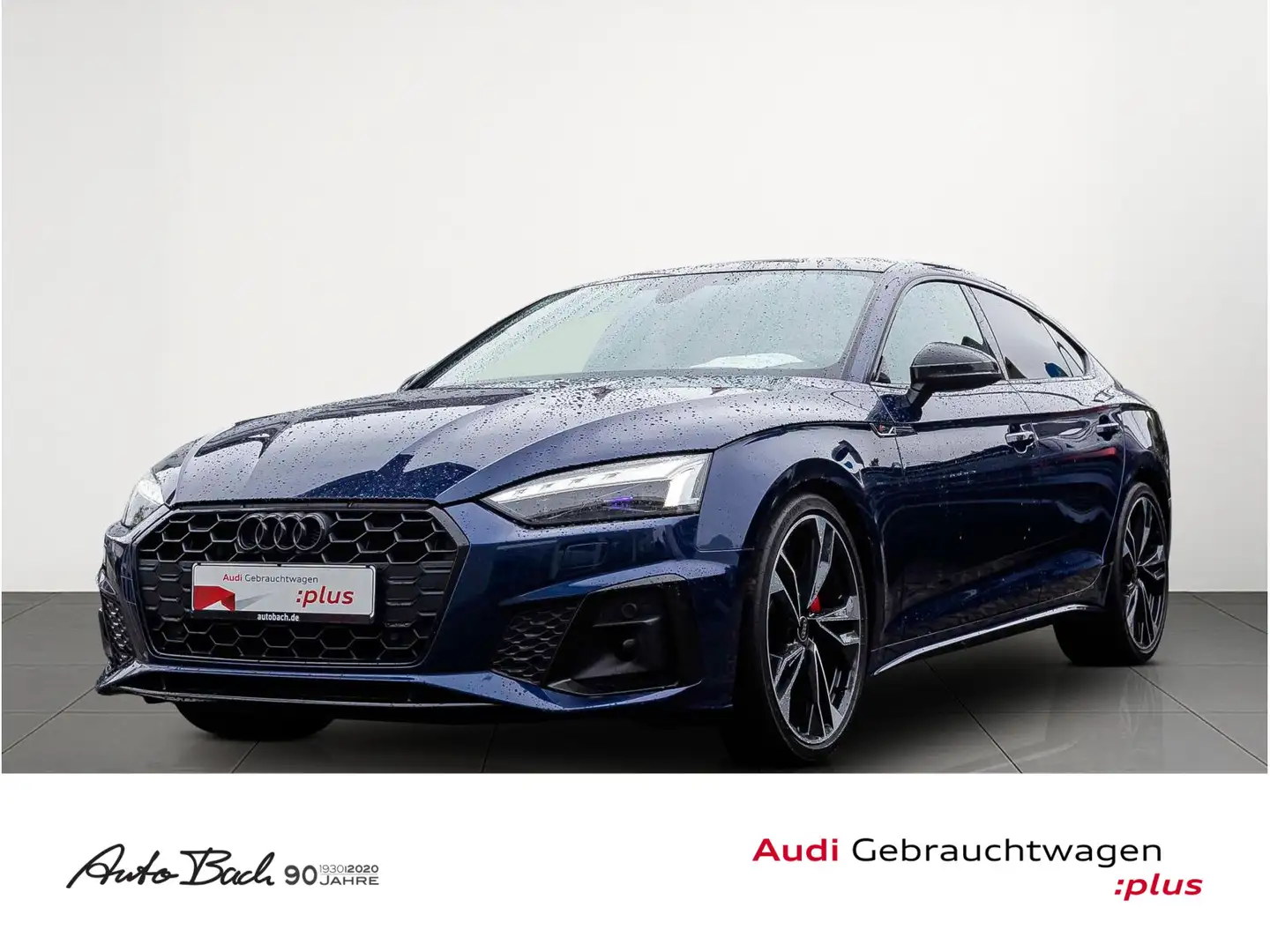 Audi A5 S line 40TDI Stronic Navi Kamera LE Blauw - 1