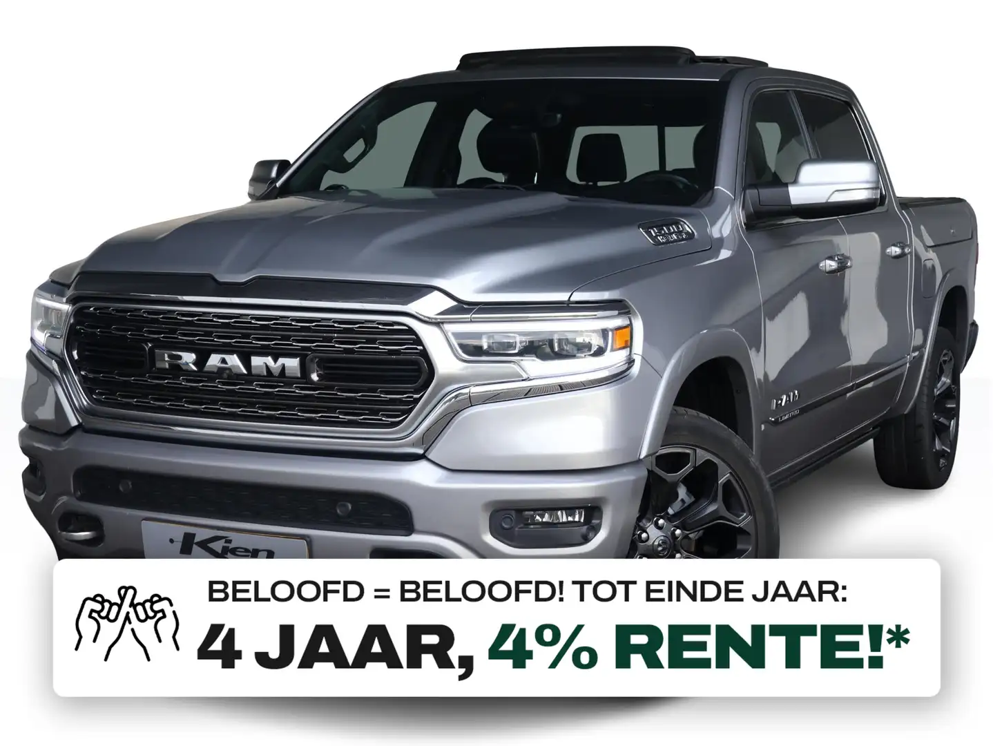 Dodge RAM 1500 5.7 V8 4x4 Crew Cab Limited | Luchtvering | R Gris - 1