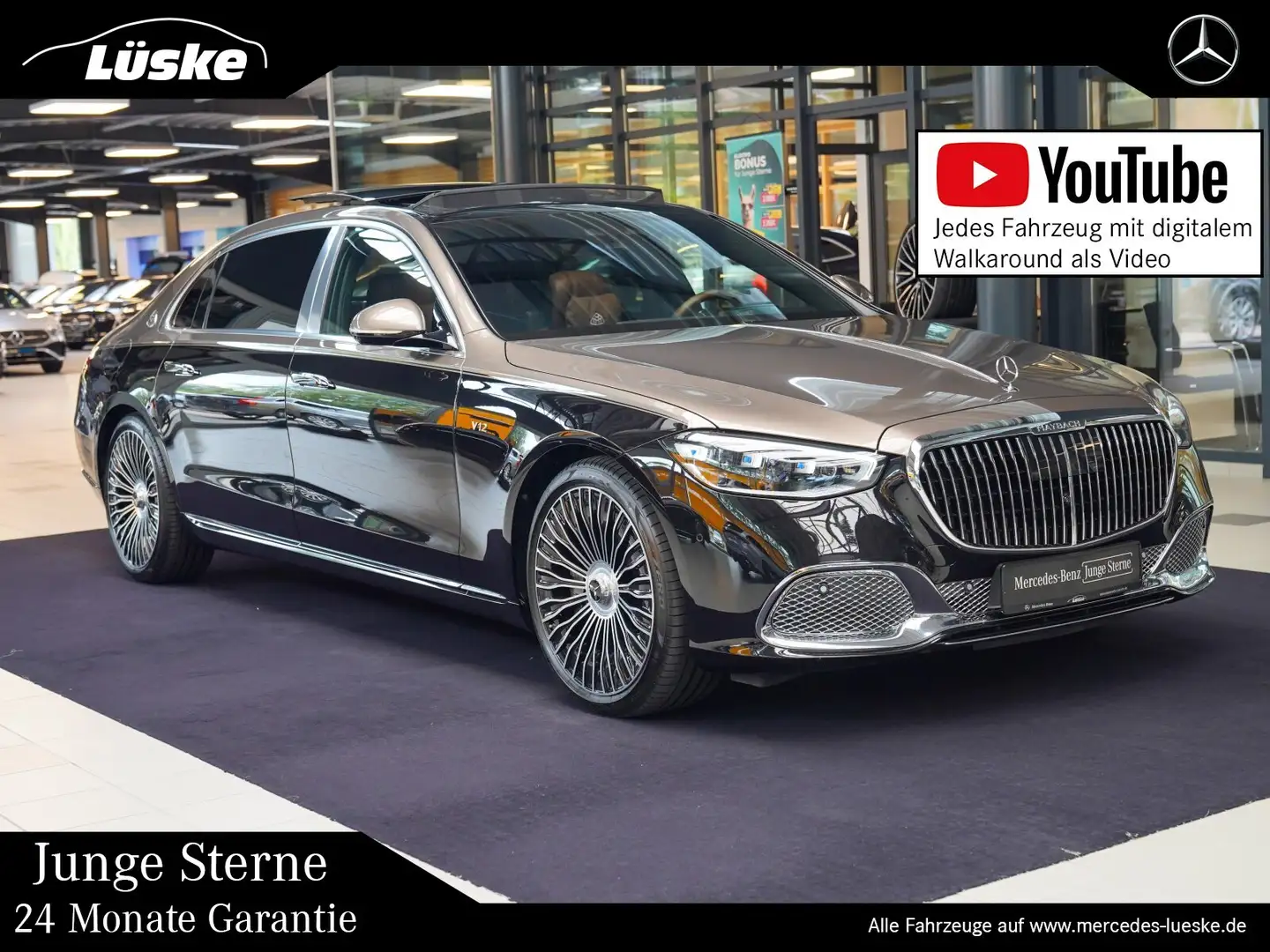 Mercedes-Benz S 680 S 680 MAYBACH Zweifarbenlackierung High-End Inte Schwarz - 1