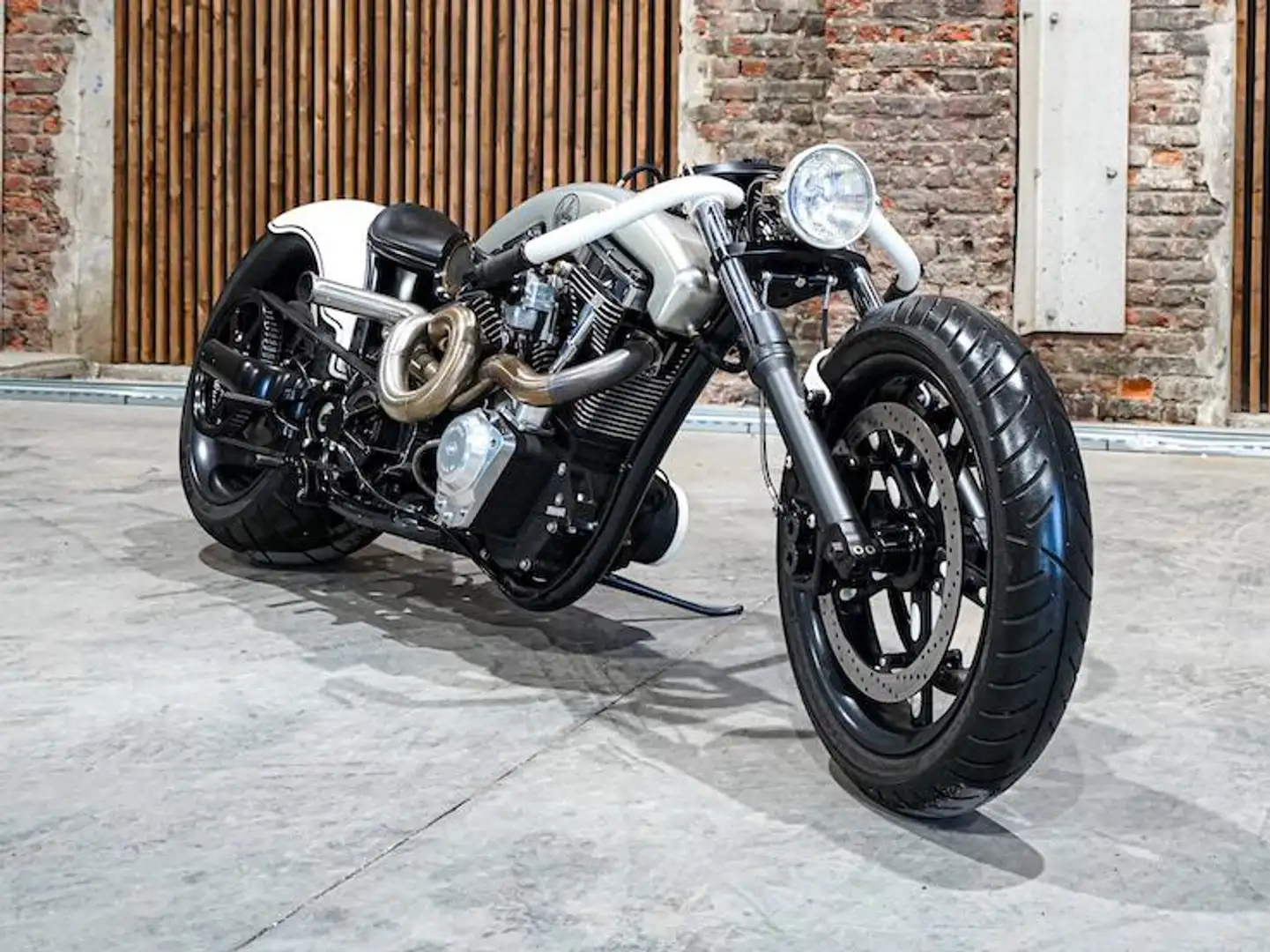 Harley-Davidson WILSON II *ONE-OFF!*12e WK Custom Bike Building!* Белый - 1