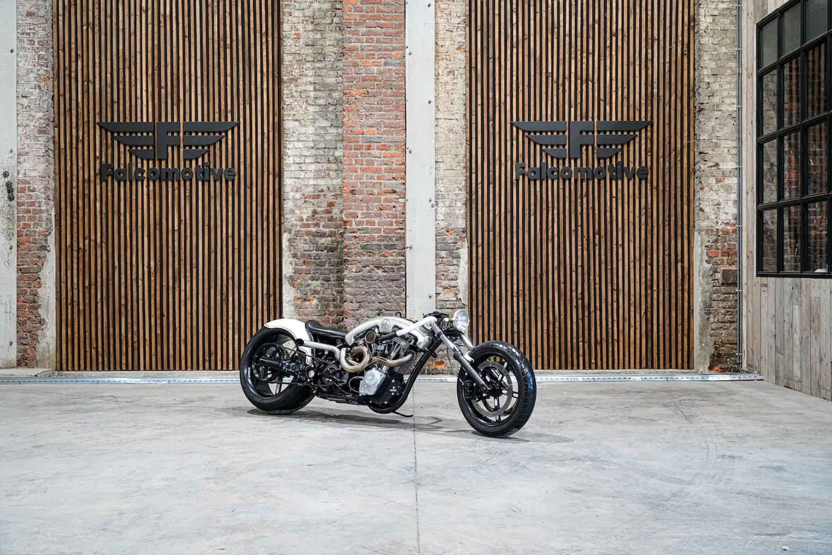 Harley-Davidson WILSON II *ONE-OFF!*12e WK Custom Bike Building!* Белый - 2