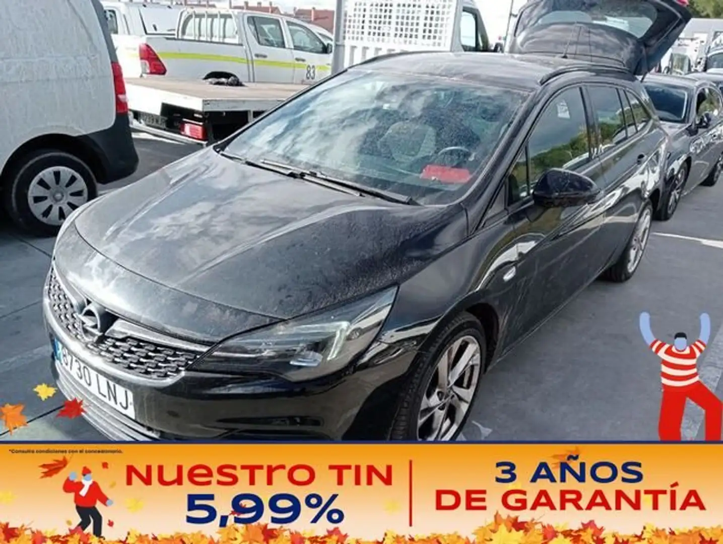 Opel Astra 1.5D DVC 77kW (105CV) GS Line ST Negro - 1