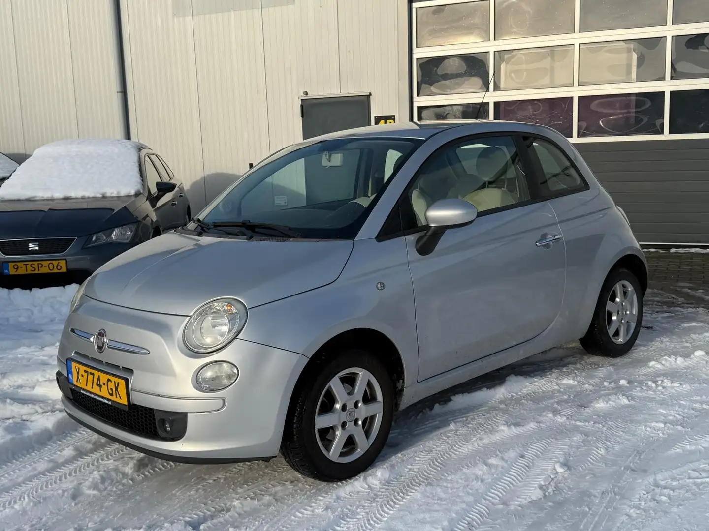 Fiat 500 1.2 Pop 2010 Grijs Airco 113.000 KM Grau - 1