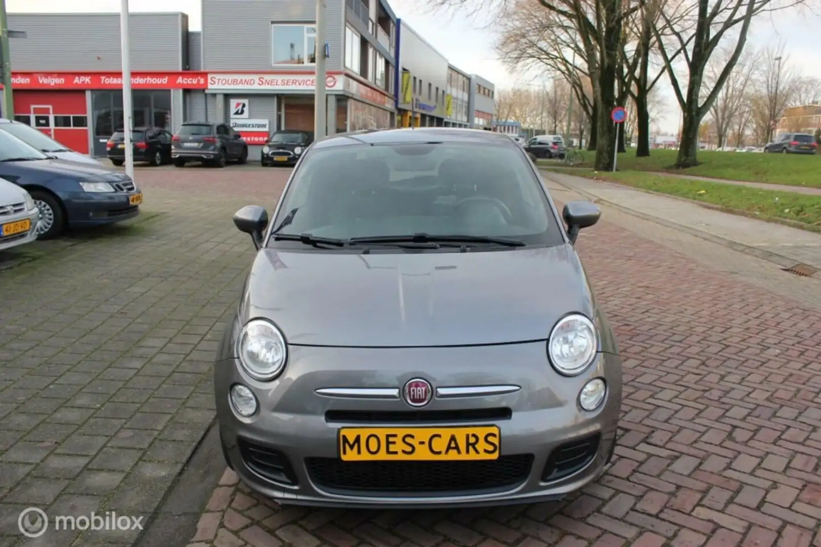 Fiat 500 0.9 TWINAIR 500S Gris - 2