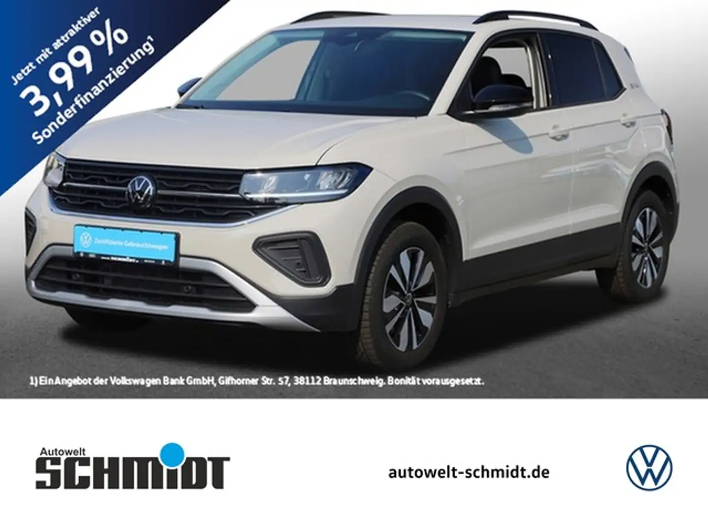 Volkswagen T-Cross 1.0TSi Goal ACC AppConnect LED Alu Sitzheiz. Pa... Grau - 1