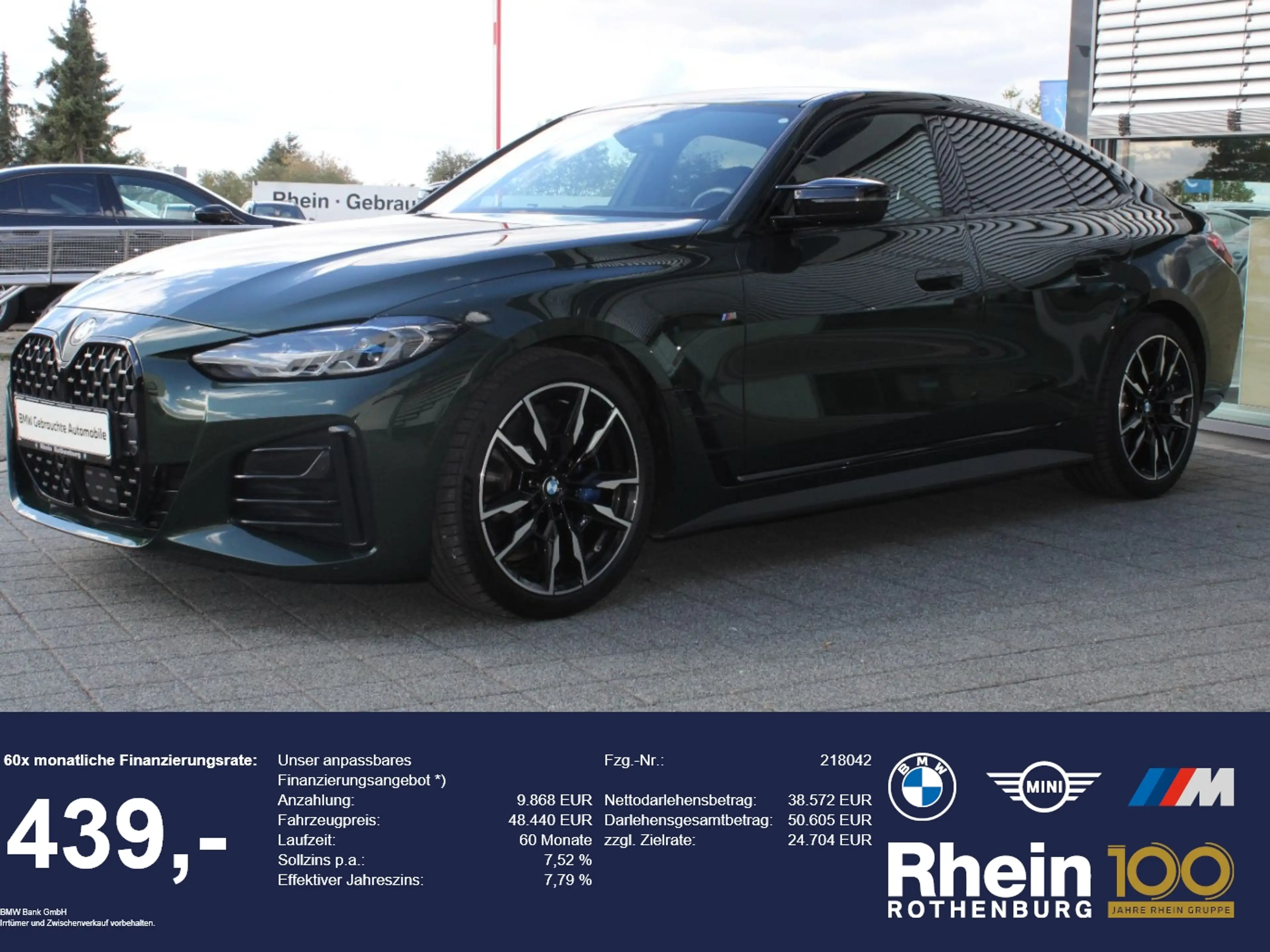 BMW M4 i Gran Coupé M Sport Laser ACC HeadUp HUK