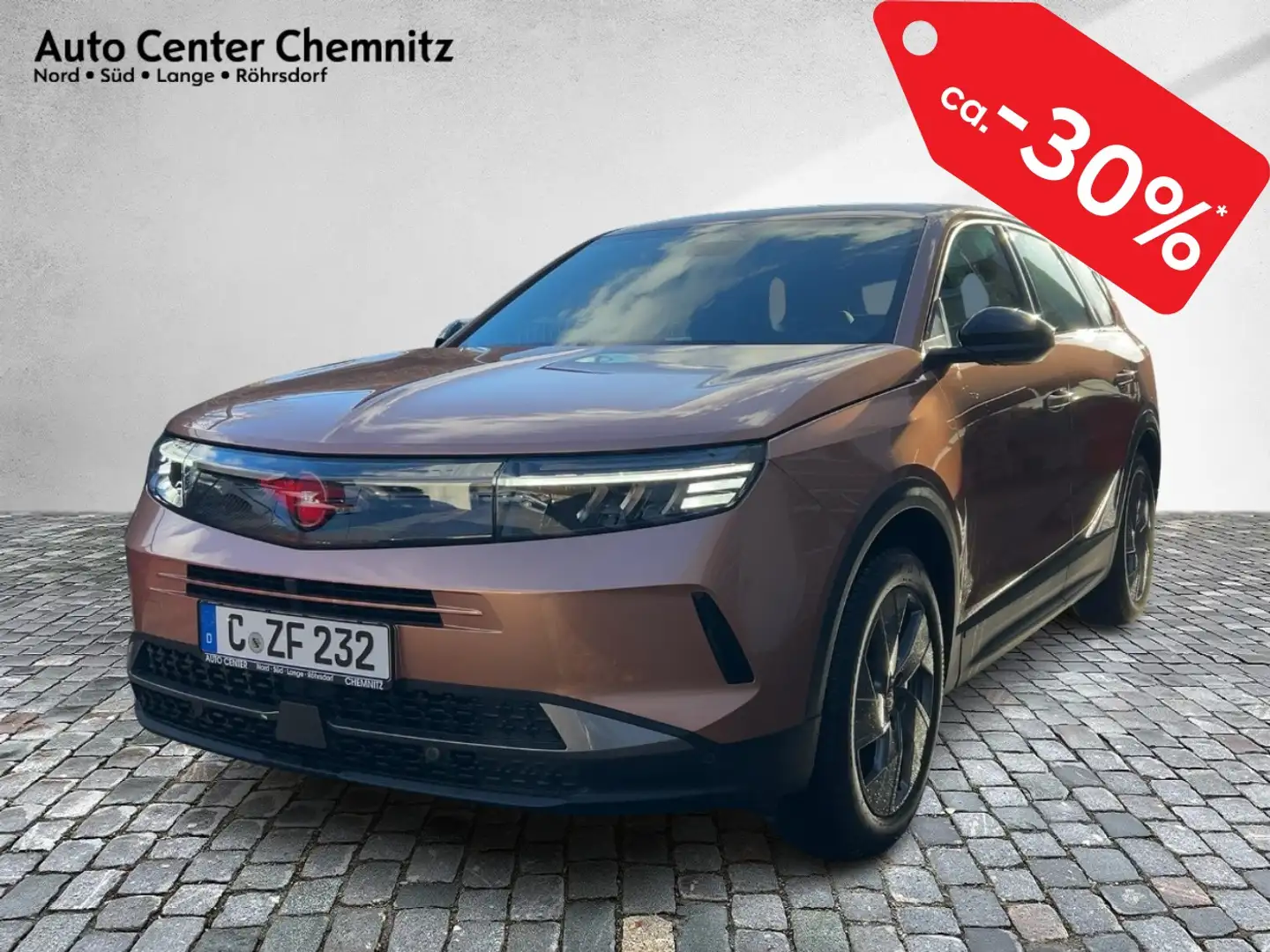 Opel Grandland AT6 Edition AHK/LED/Navi/KAM Brun - 2