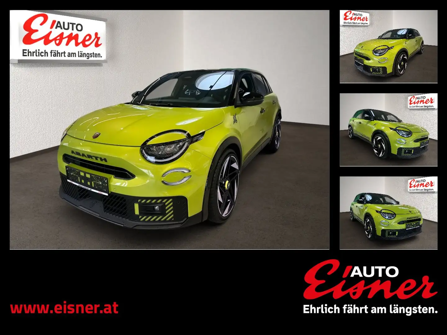 Abarth 600e 600 e W Competizione Alcant. Fernlichtass. Kam. Schwarz - 1