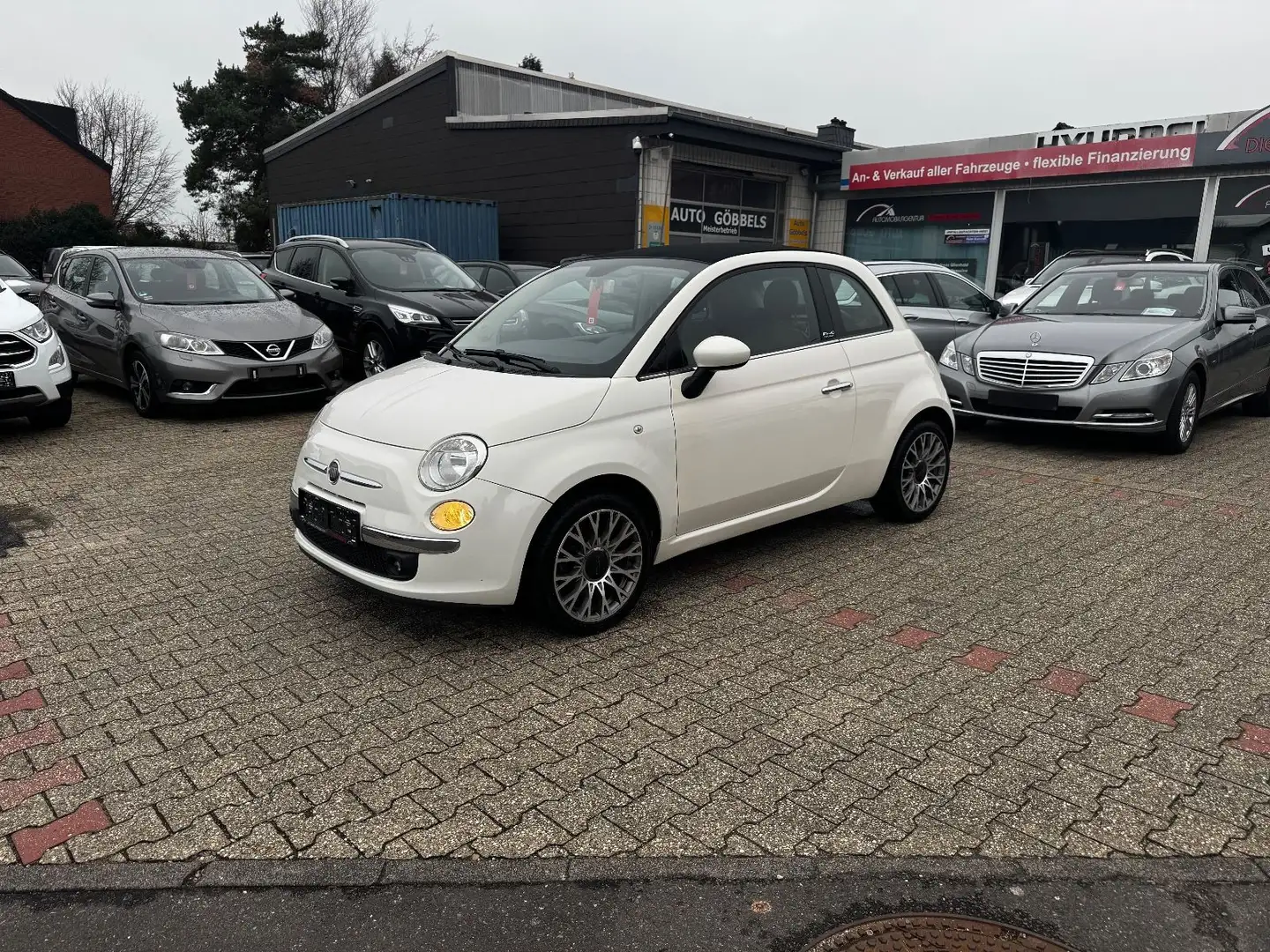 Fiat 500C Lounge KLima City 17'' Allwetter PDC Bianco - 1