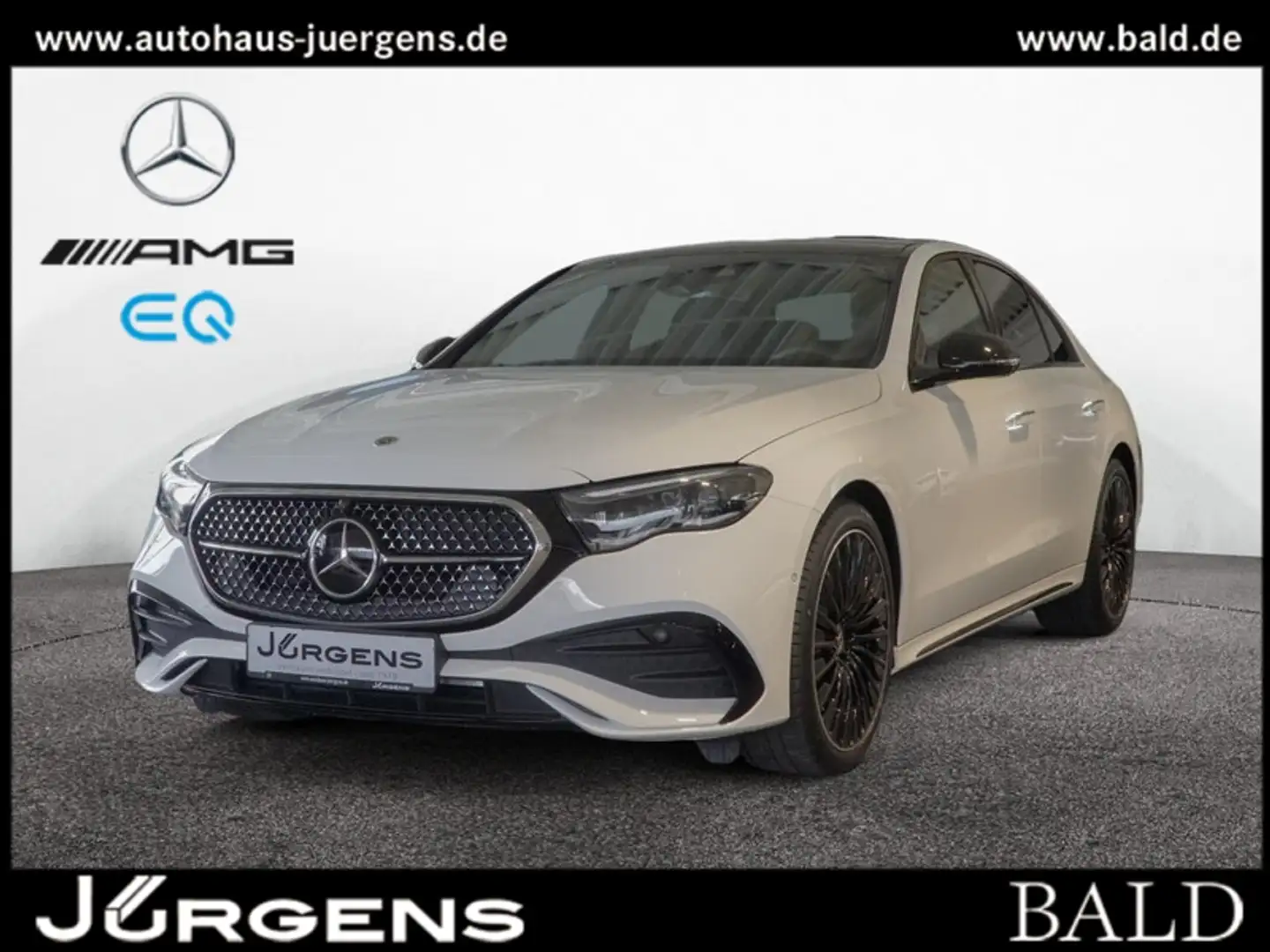 Mercedes-Benz E 220 d 4M AMG-Sport/Superscreen/Pano/AHK/Night Weiß - 1