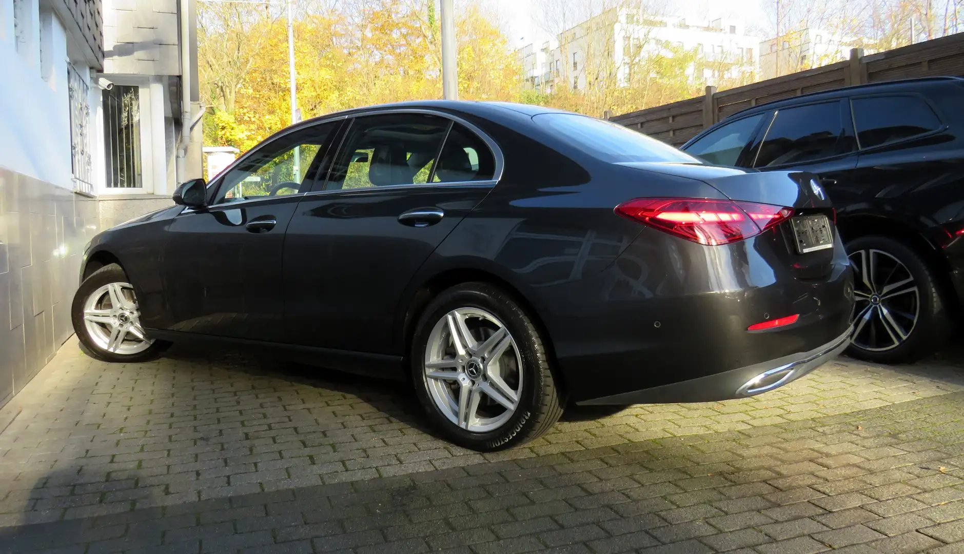 Mercedes-Benz C 300 C 300 // 360°/Pano/ACC/Ampel/Leder/Assistenz-P! Grau - 2