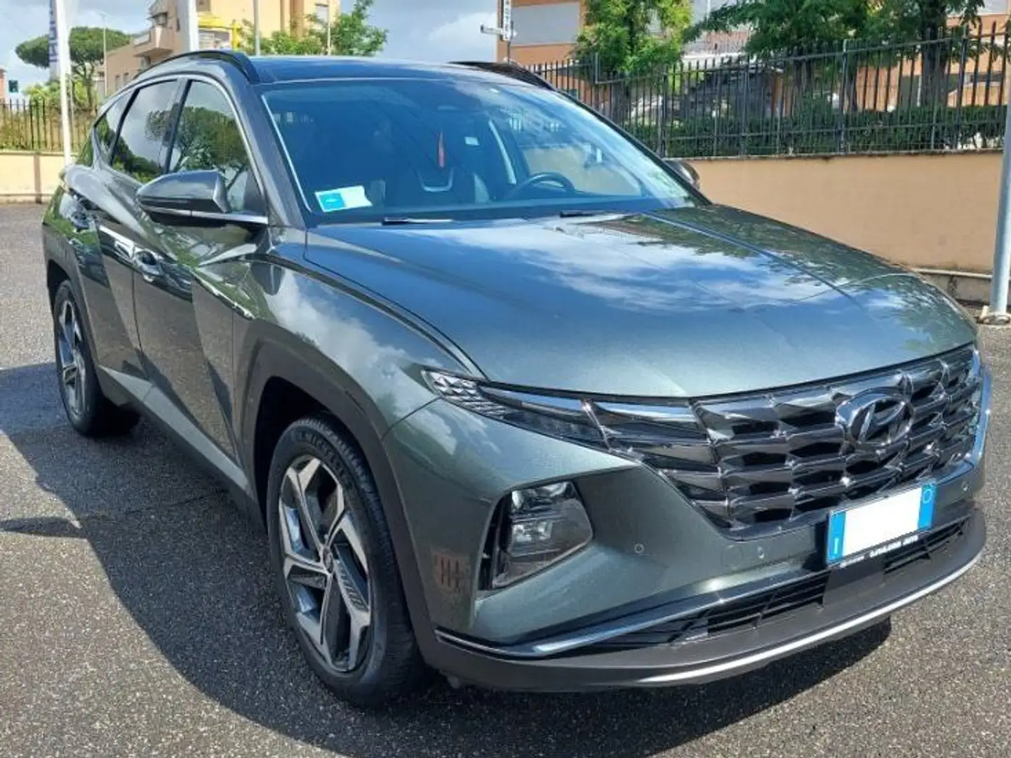 Hyundai TUCSON Tucson 1.6 hev Exellence LP + PP 2wd auto Verde - 2