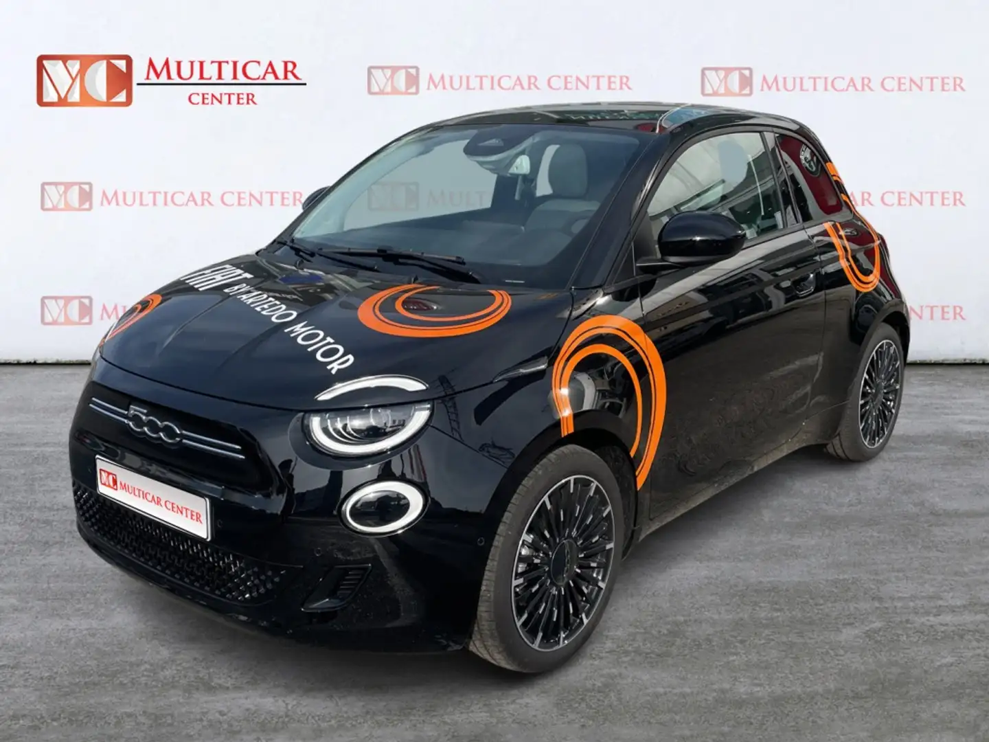 Fiat 500 42KWH ICON 118 3P Noir - 1