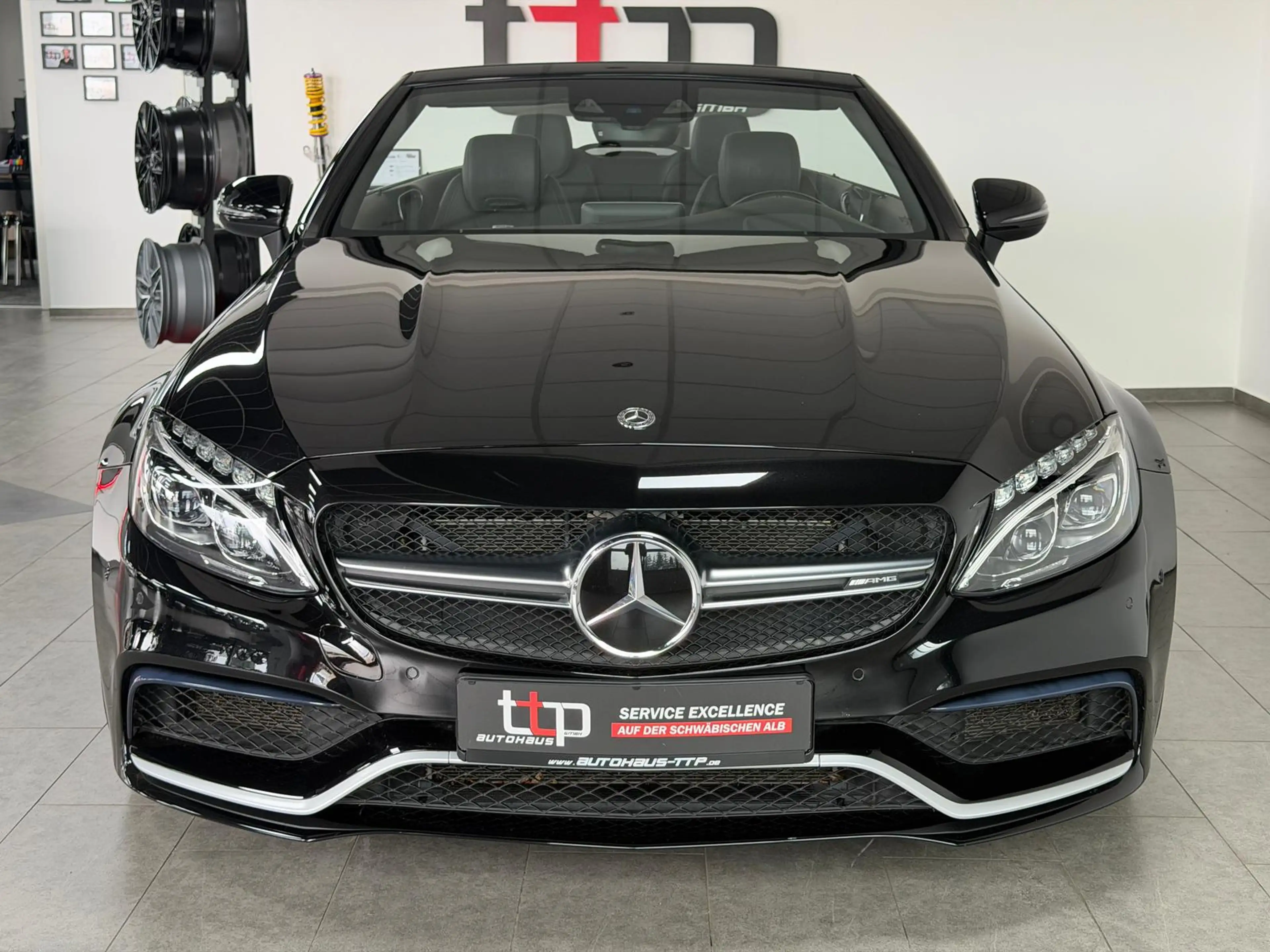 Mercedes-Benz C 63 AMG C 63 S AMG Cabrio Sportabgas. Head-UP Burmester — photo 3