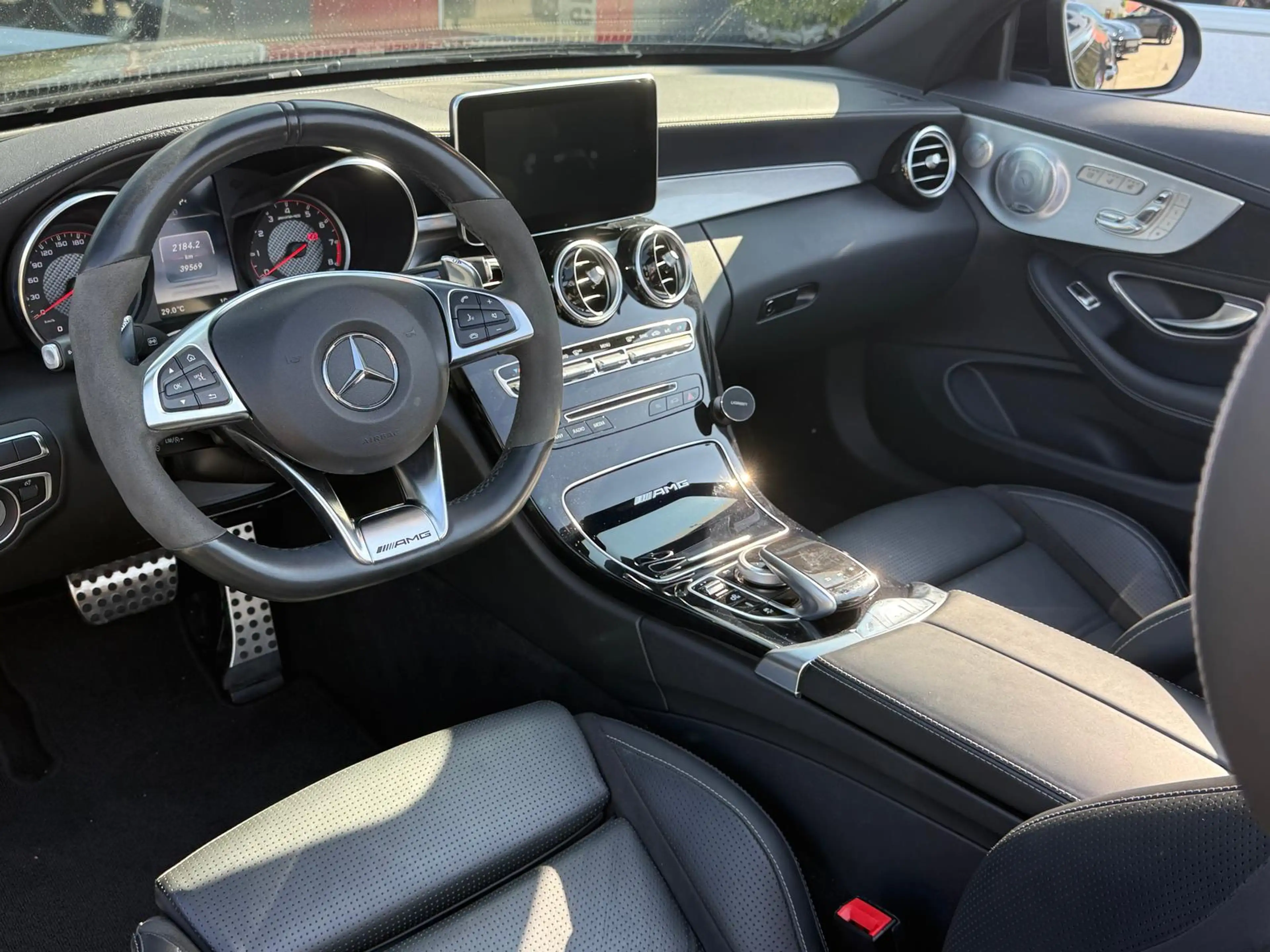 Mercedes-Benz C 63 AMG C 63 S AMG Cabrio Sportabgas. Head-UP Burmester — photo 3