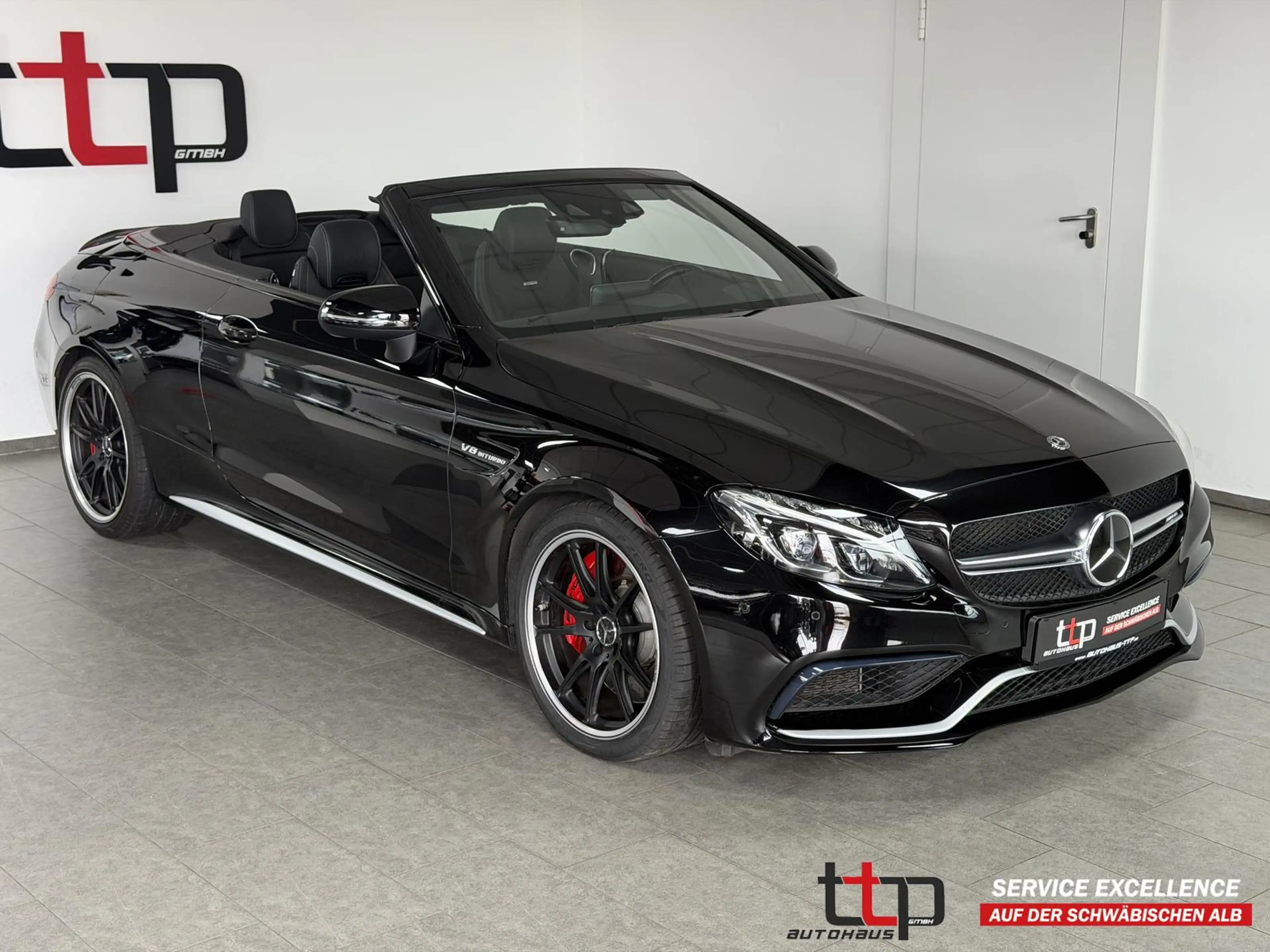 Mercedes-Benz C 63 AMG C 63 S AMG Cabrio Sportabgas. Head-UP Burmester