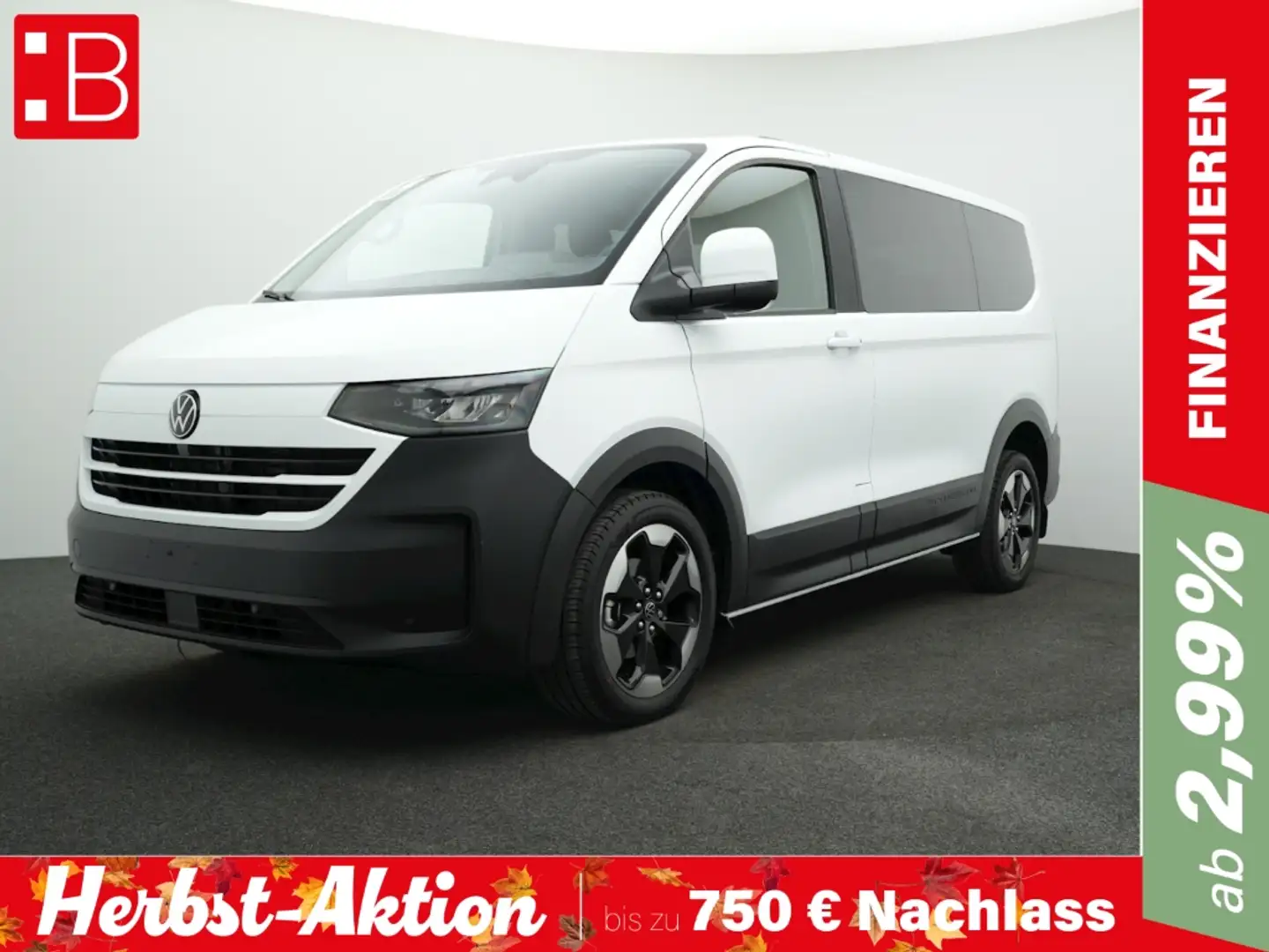 Volkswagen T7 Caravelle 2.0 TDI DSG PanAmericana AHK PANO KAMERA NAVI LED Weiß - 1