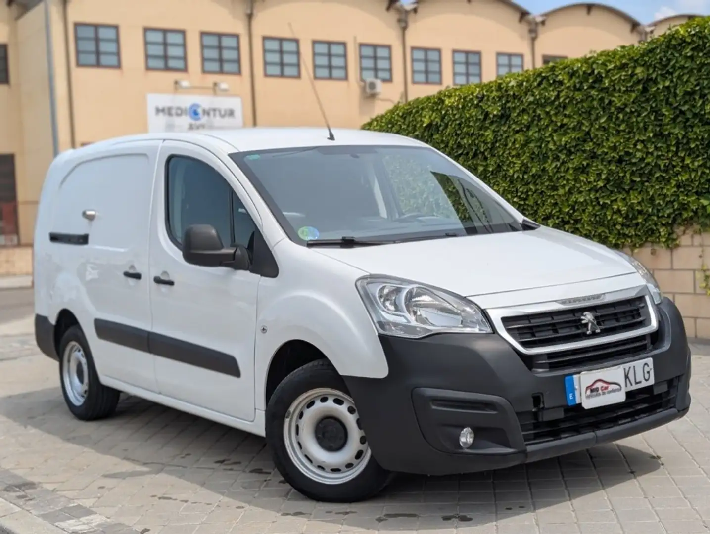 Peugeot Partner 1.6BlueHDI S&S Premium Long 1000kg 100 Blanc - 2