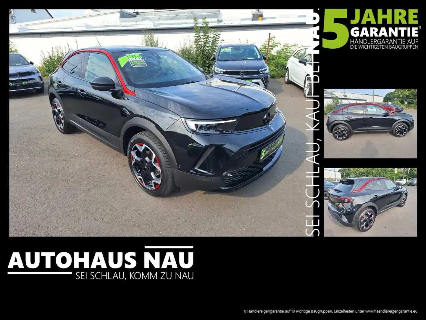 Opel Mokka 1.2 Turbo GS Line inkl. Big Deal Schwarz - 1